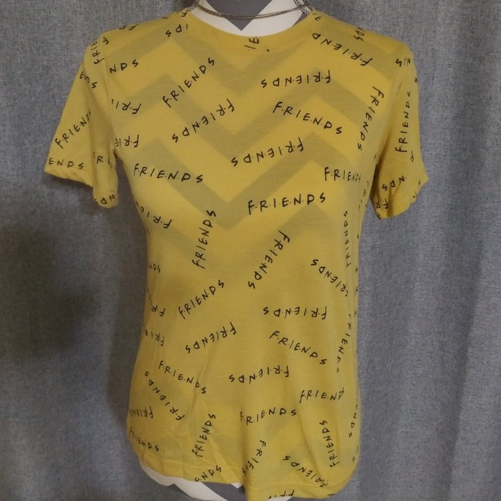 Friends Television Series Short Sleeve Tee Shirt Size S/CH